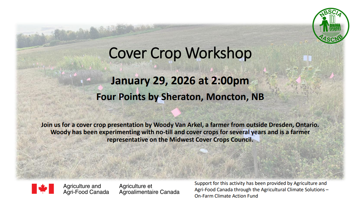 Cover Crop Workshop Moncton
